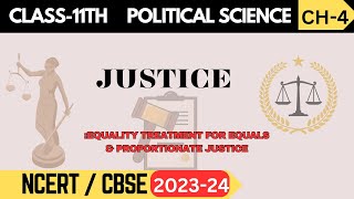 Class 11 Political Science I Chapter 4 Justice I Part2 [upl. by Retla]