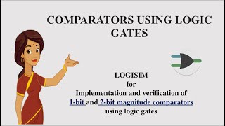 Virtual Lab  Comparators using Logisim [upl. by Relyhs346]