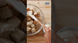 Hellmanns Homemade Leftover Bread Croutons Recipe [upl. by Assirok765]