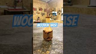 Ahşap Vazo 🏺 woodworking wood vase lathewoodturning woodenwork shorts [upl. by Enyrb778]