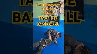 Domine o Estrangulamento de Lapela na Guarda Taco de Baseball – Técnica Avançada de JiuJitsu mma [upl. by Htinnek]