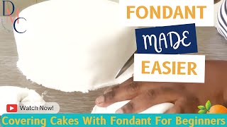 Fondant Made EASY Cake Decorating for Beginners [upl. by Nabla]