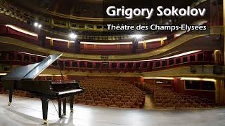 Grigory Sokolov Théâtre des ChampsElysées Paris [upl. by Middle]