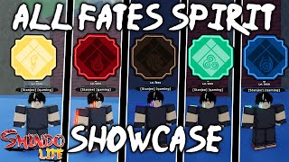 Shindo Life All Fates Spirit Spawn Location And Showcase [upl. by Elleirda490]