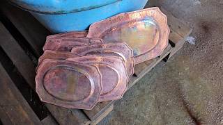 Making a COPPER SERVING TRAY [upl. by Saw]