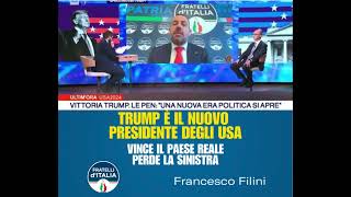 Rai News 24  Specchio dei tempi  Vittoria di Trump [upl. by Bobinette]