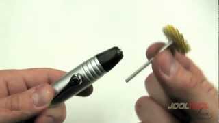 How to install bits on the type 20 QuickChange handpiece  JOOLTOOL [upl. by Kryska50]