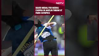 Neeraj Chopra Wins Silver In Javelin Throw Pakistans Arshad Nadeem Takes Gold  Olympics 2024 [upl. by Marler]