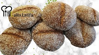 Pain dorge au Thermomix 31 TM5 TM6 خبز الشعير thermomix pain orgeخبزcheflallalatifa [upl. by Anilahs]