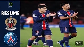 OGC Nice vs PSG 11  highlights  ligue 1 20242025 [upl. by Marice]