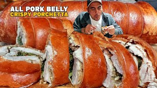 All Pork Belly Crispy NEW YEAR Porchetta [upl. by Skippy593]