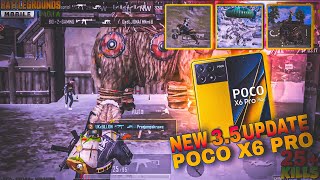 POCO X6 PRO 120FPS  CLASSIC GAMEPLAY  BGMI NEW 35 UPDATE ⚡🔥 BGMI FULL GAMEPLAY [upl. by Norrek]