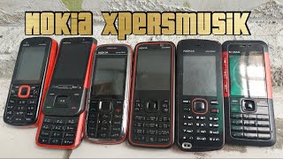 Nokia Xpressmusic series Review hp jadul nokia xpersmusik Part 1 [upl. by Kaitlin]