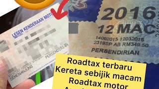 ROADTAX KECIL DAN COMEL APA KOMEN ANDA [upl. by Ailugram]