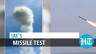 Watch IAF testfires Akash missile Russian Igla amid China border tension [upl. by Ennovehs364]