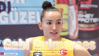 Gabi Guimaraes │ Brazil Captain │ VakıfBank vs Eczacıbaşı Dynavit │ 202324 Kupa Voley Yarı Final [upl. by Ahsilak913]