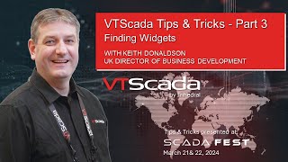 VTScada Tips amp Tricks 3  Finding Widgets [upl. by Amalle]