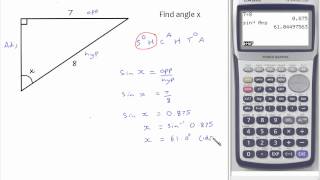 How to draw circumcircle of a right angle triangle [upl. by Yerac]