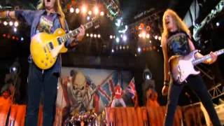 Iron Maiden  The Trooper Live At Estadio Nacional Santiago [upl. by Mot]