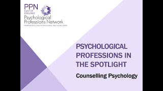 Doctorate in Counselling Psychology  a trainees experience [upl. by Ecitnirp585]