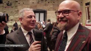 Unipegasotv  Inaugurazione anno accademico 20162017 Francesco Fimmanò [upl. by Eivad]