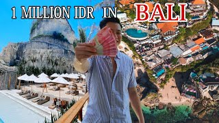 Spending 1 Million IDR a day in Bali [upl. by Ulberto]