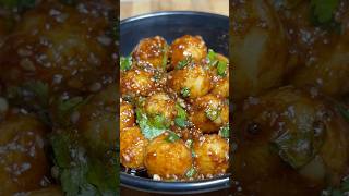 Spicy Korean Potato Balls 😋shorts ytshorts youtubeshorts [upl. by Azeria822]