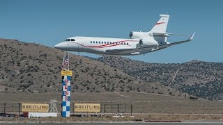 The Supremely Agile Falcon 7X at the Reno Air Races [upl. by Ahsinid]