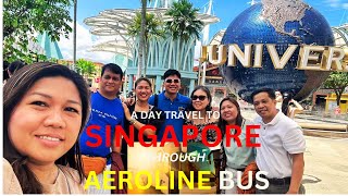 EXPRESS BUS TRAVEL TO SINGAPORE FROM KUALA LUMPUR MALAYSIA [upl. by Renie]