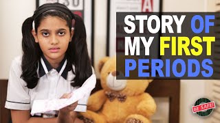 STORY OF MY FIRST PERIODS  Short Film  Be Safe [upl. by Wardlaw]