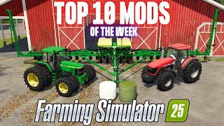 TOP 10 MODS OF THE WEEK  Farming Simulator 22 [upl. by Tsiuqram]