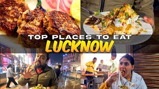 Top 8 food of Lucknow  Lucknow food guide with best dishes timings and cost and location [upl. by Ahsim]