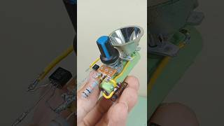 LED SPOTLIGHT ELECTRONIC CIRCUIT WITH SUPER SMOOTH DIMMER MACHINE [upl. by Mcginnis116]