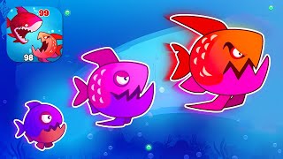 eat fish io Game Eat Fish IO New game Fish IO New android game 2022 gamesfishdom ads mini games10 [upl. by Holcman61]