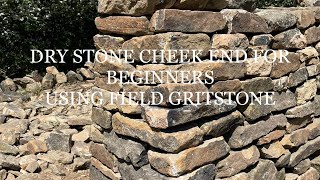 HOW TO BUILD A DRY STONE WALL BUILDING A CHEEK END DRY STACK WALLING DRY STONE WALLING [upl. by Yesllek]