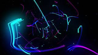 VJ Background Animation Loop Royalty Free Footage Neon Lights [upl. by Samy]