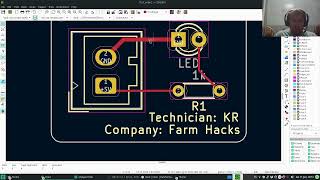 KiCad 6 Change Track Width [upl. by Asirahc]