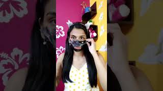 Black 🖤Peel Off Mask 😮 Removes Blackheads amp Whitehead’s 😍 charcoalpeeloffmask peeloffmasks [upl. by Heddi]