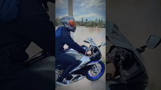 Knock knock whos there￼ fypシ゚viral bikelover yamaha r15m subscribe share bikegirl [upl. by Hsepid664]