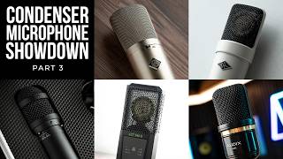 Condenser Microphone Comparison Audix Lewitt Universal Audio Lauten Audio Dachman Audio [upl. by Adlei]