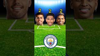 Real Madrid vs Manchester City best player vs video and all trophy challenge football shorts [upl. by Eulalie]