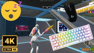 ASMR Fortnite Chill ⭐ Go Goated Zone Wars 🐐 Keyboard Sounds 💤 Razer Hunstman Mini 280HZ 4K [upl. by Arec403]