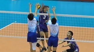 東洋 vs 高川学園 フル 春高バレー2017 3回戦より 全セット Japan volleyball [upl. by Beatrisa]