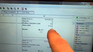 PLC control of a VFD via Modbus [upl. by Ttezil]