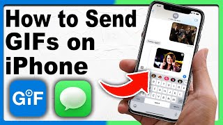 How to Send GIFs on iPhone  Full Guide 2024 [upl. by Burnight]