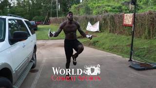 WBC Heavyweight Champion Deontay Wilder in fight camp for adversary Dominic Brezeale 18 May 2019 [upl. by Victor]