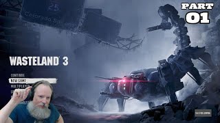 Lets Play Wasteland 3 with Renfail  Part 1 New Player Guide to Character Creation [upl. by Anaibib]