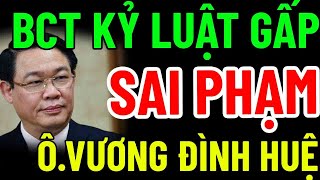 TBT TÔ LÂM LÀM SẠCH BỘ MÁY KỶ LUẬT ÔNG VƯƠNG ĐÌNH HUỆ KHÔNG CÓ HẠ CÁNH AN TOÀN [upl. by Anaira]