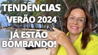 TENDÊNCIAS DE MODA VERÃO 2024  O que JÁ ESTÁ BOMBANDO EM 2023 E VAI CONTINUAR EM 2024 [upl. by Asiruam]