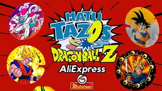 Review Coleção MatuTazos Dragon Ball Z Voadores da Matutano  Réplica AliExpress [upl. by Negroj]